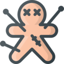 spooky,scary,halloween,horror,voodoo doll,terror,fear